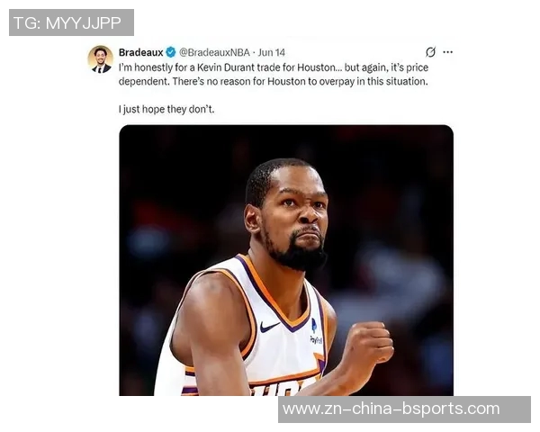 KD谈年龄增长:坚持到场与训练是我最重要的追求